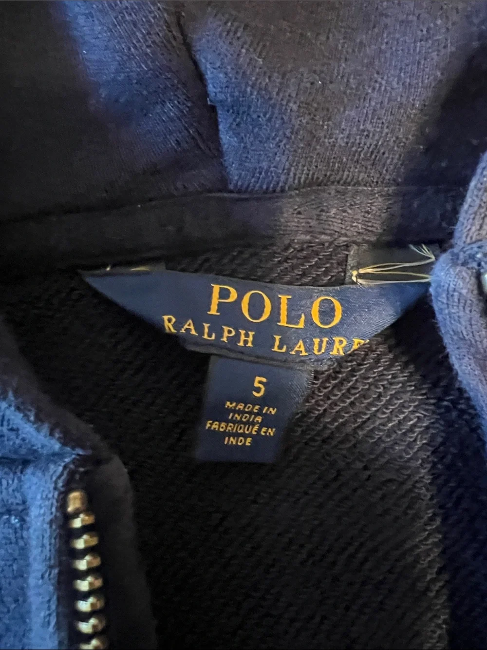 Ralph Lauren classic zip